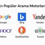 Dünyanın En Çok Kullanılan Arama Motorları