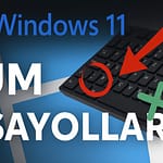 Windows klavye kısayol tuşları