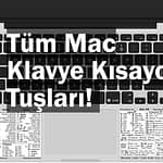 mac klavye kısayol tuşları