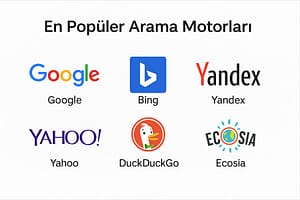 Dünyanın En Çok Kullanılan Arama Motorları