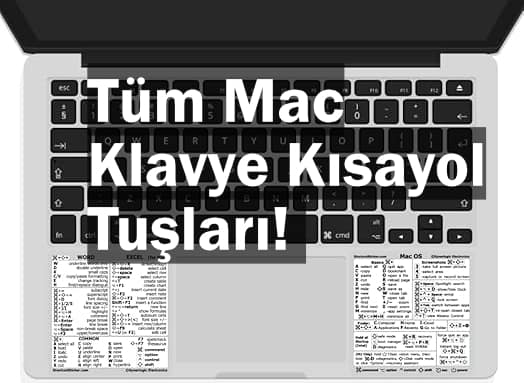 mac klavye kısayol tuşları